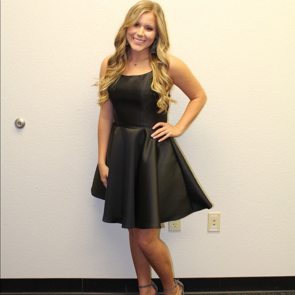 Perfect Sherri Hill Black Dress